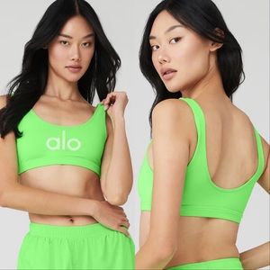 ALO ambient logo bra